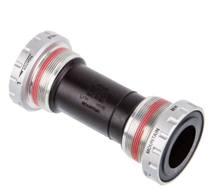 Каретка-картридж SHIMANO ASMBB52B,  внешние чашки алюминий, 2 герметичных пром. подшипника