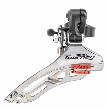 Переключатель скоростей передний для велосипеда SHIMANO Tourney FD-TY300 42T 31,8мм, верхн. тяга купить в Кирове - Хитрый Папа