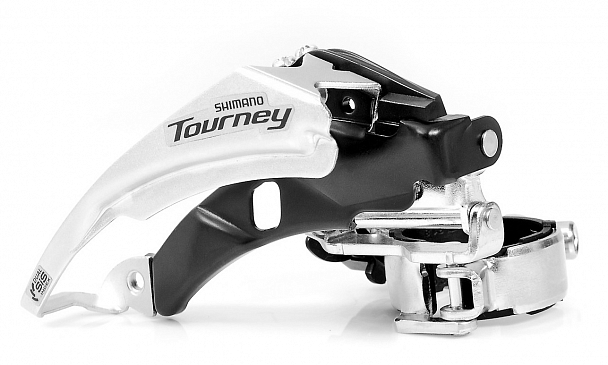 Переключатель скоростей передний для велосипеда SHIMANO Tourney FD-TY500 42-24T 31,8мм, универс тяга купить в Кирове - Хитрый Папа