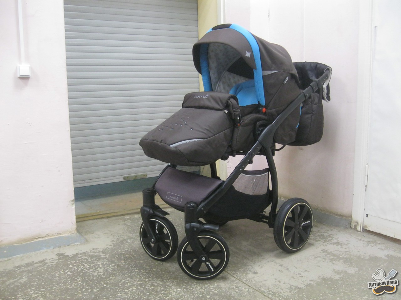 Детская коляска бу детская коляска noordi polaris sport (синяя 2 в 1) б/у купить в Кирове