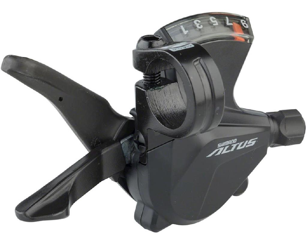 Шифтер/манетка SHIMANO ALIVIO M3100-R, правый, 9 скоростей, тросик 2050 мм  купить в Кирове - Хитрый Папа