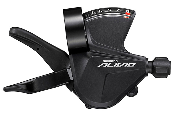 Шифтер/манетка SHIMANO ALIVIO ASLM3100RC, правый, 9 скоростей, тросик 2400 мм купить в Кирове - Хитрый Папа