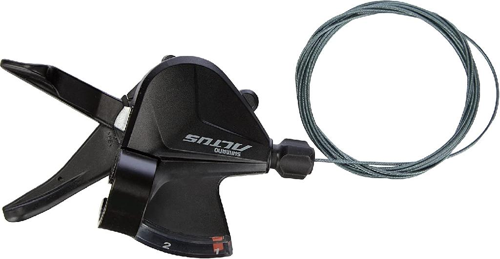 Шифтер/манетка SHIMANO ALTUS M2010, левый, 2 скорости, тросик 1800 мм купить в Кирове - Хитрый Папа