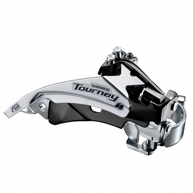 Переключатель скоростей передний для велосипеда SHIMANO Tourney FD-TY510 48-28T 28,6мм, универс тяга купить в Кирове - Хитрый Папа
