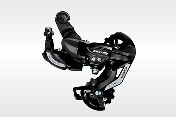 Переключатель скоростей задний для велосипеда Shimano Tourney TY-500 6/7 креп на петух купить в Кирове - Хитрый Папа