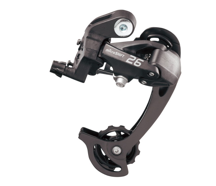 Переключатель скоростей задний для велосипеда Microshift RD-M26L 7-8 ск. под болт купить в Кирове - Хитрый Папа