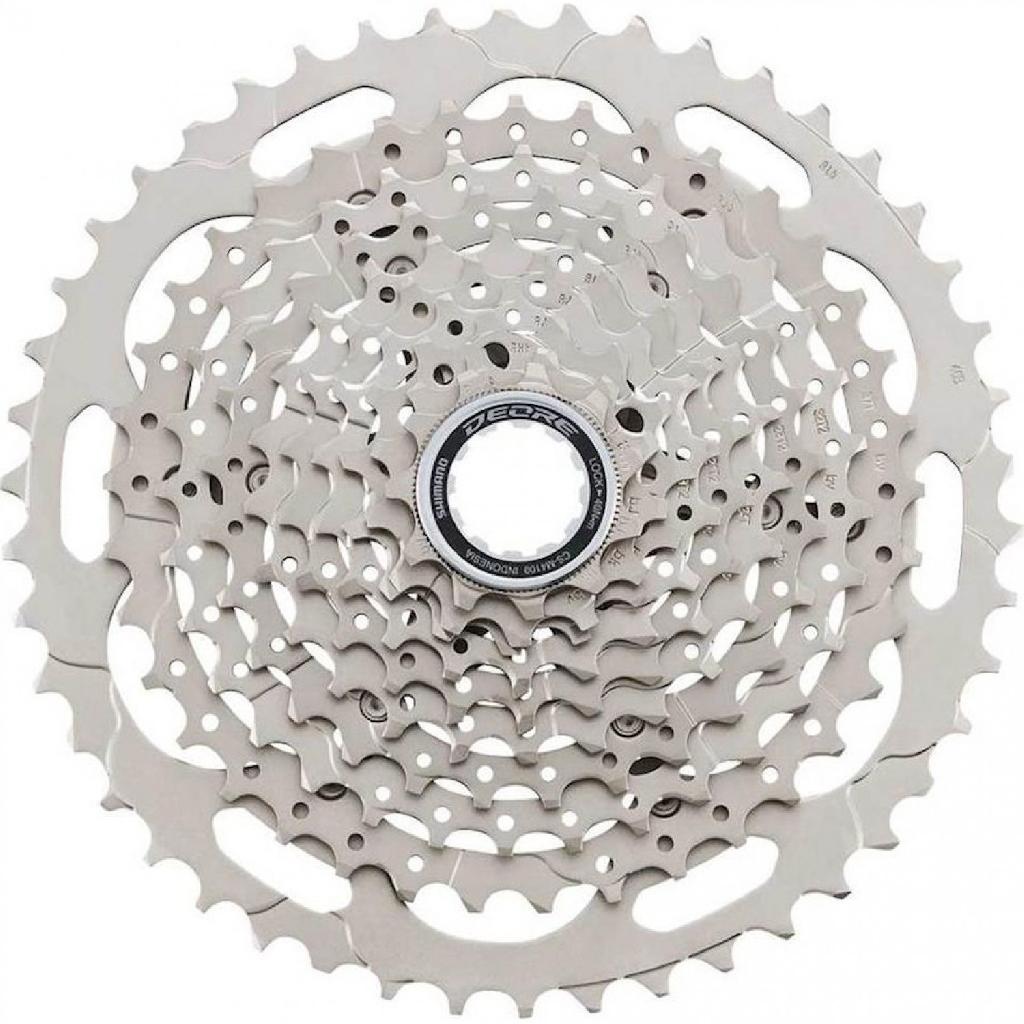 Кассета SHIMANO DEORE CS-M4100, 10 звезд, 11-46Т