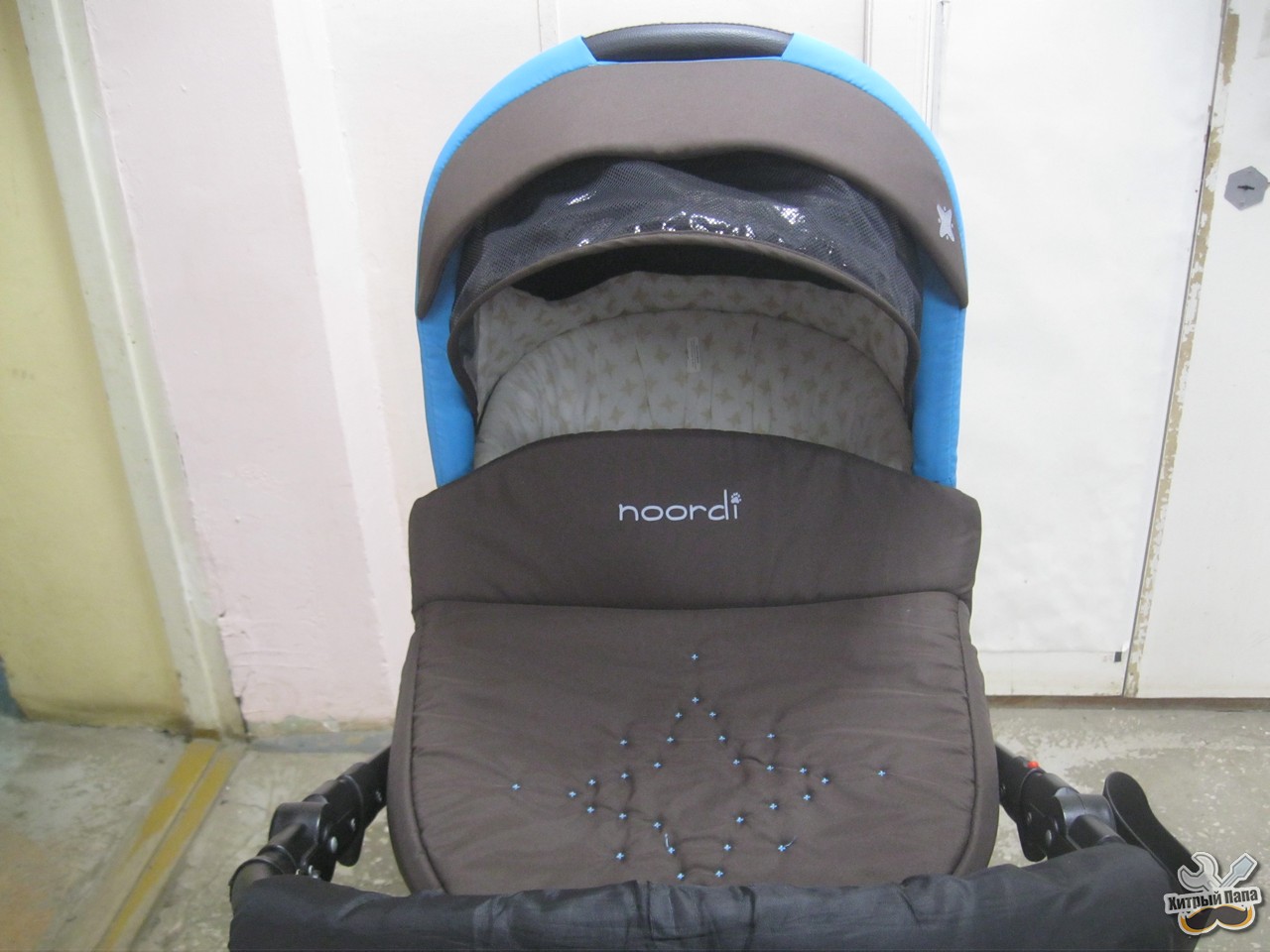 Детская коляска бу детская коляска noordi polaris sport (синяя 2 в 1) б/у купить в Кирове