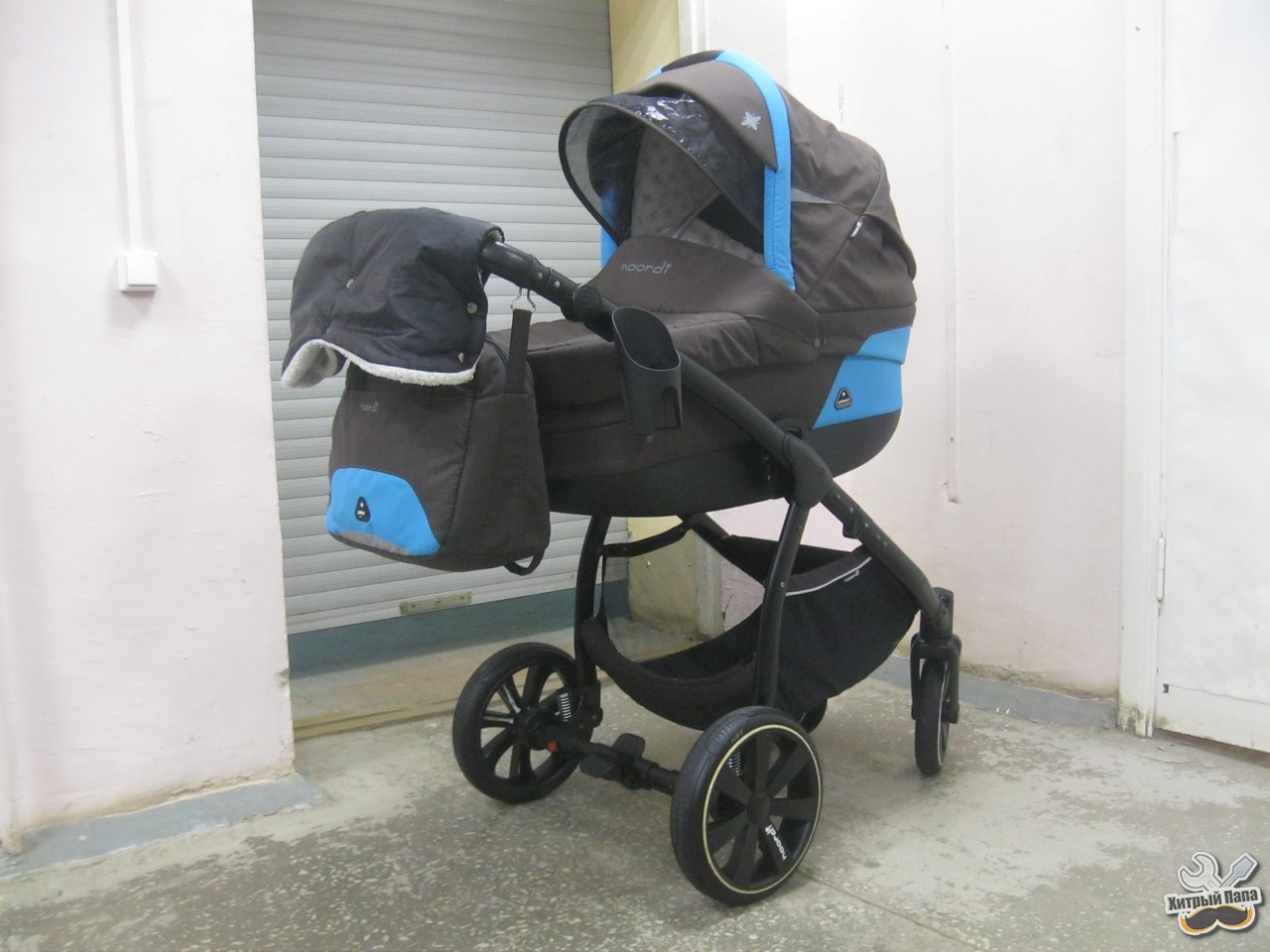 Детская коляска бу детская коляска noordi polaris sport (синяя 2 в 1) б/у купить в Кирове