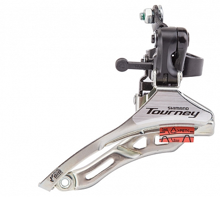 Переключатель скоростей передний для велосипеда SHIMANO Tourney FD-TY300 42T 31,8мм, нижн. тяга купить в Кирове - Хитрый Папа