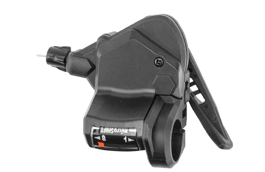 Шифтер/манетка Microshift TS38-8R, правый, 8 скоростей, тросик 2050 мм. купить в Кирове - Хитрый Папа